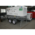 Trailer mobile de 20KW-200 KW 380V Générateur avec roues Qualité standard